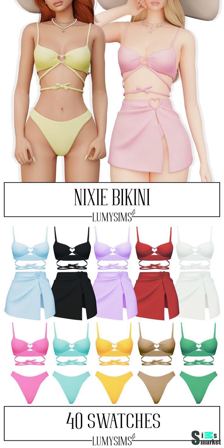 Nixie Bikini By Lumy Sims