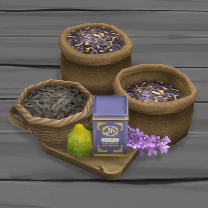 Lavender Earl Grey Tea Milled Ingredient