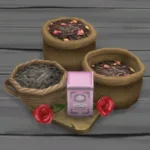 Rose Congou Tea Milled Ingredient