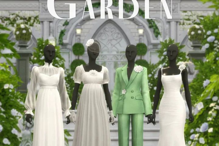 White Garden Collection Set