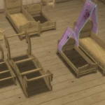 WFS Bavaria Part 8: Bedroom Set C - Bed Deco Frames