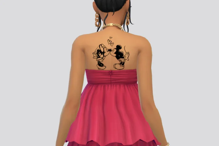 Mickey & Minnie Tattoo