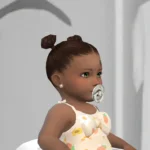Infant Pearl Flower Earrings