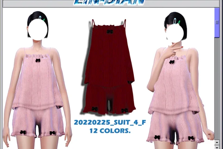 LIN-DIAN summer pajamas
