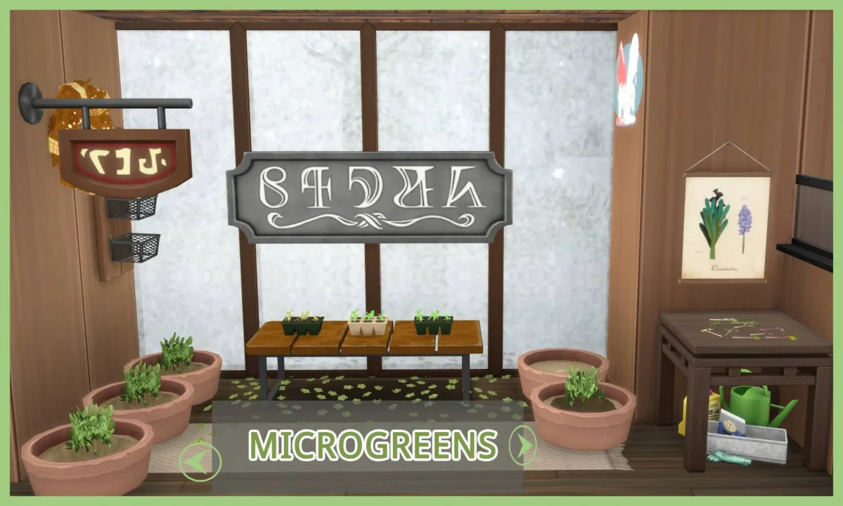 Harvestable Microgreens