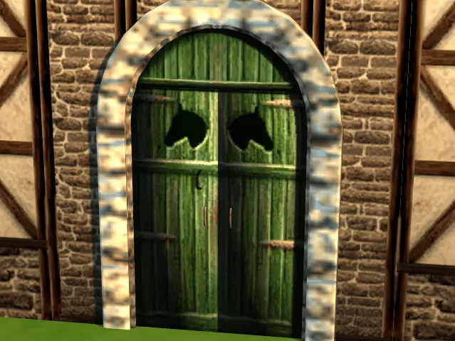 Settlers Stables Build Objects: Doors, Gate, Fence