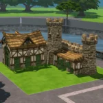 Settlers Hood Deco: Stables