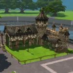 Settlers Hood Deco: Stables