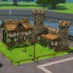 Settlers Hood Deco: Stables