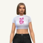 Valentines Crop Tee