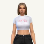 Valentines Crop Tee