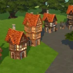 Medieval Hood Deco Houses - Butcher Set