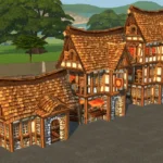 Medieval Hood Deco Houses - Bakery Set