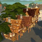 Medieval Hood Deco Houses - Dairy Set