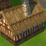 Settlers Old Town Build: Walls, Rooves, Floor
