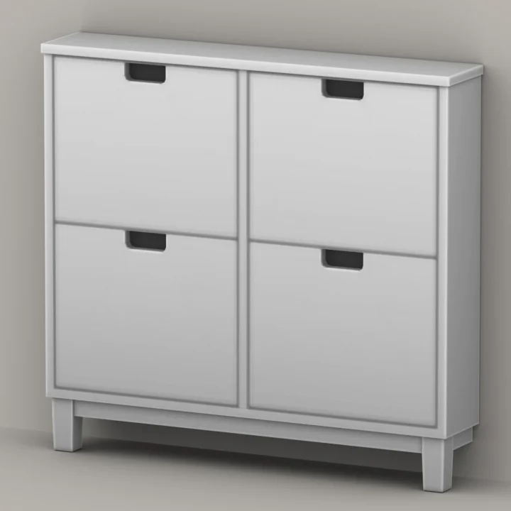 QICC - Sleek Shoe Cabinet