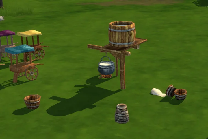 Settlers Old Town Foodmakers Deco Items