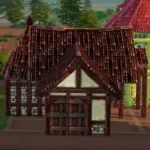 Medieval Old Town Hood Deco Houses - Tavern Set