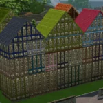 Settlers Old Town Clothmakers Build: Walls, Rooves, Floor