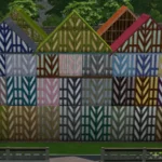 Settlers Old Town Clothmakers Build: Walls, Rooves, Floor