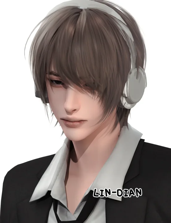 LIN-DIAN Metal Headset