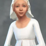 TSM Veil with Headband - Hat-Hair version