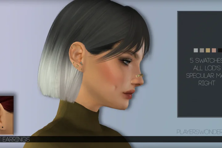 Hearty Earrings R