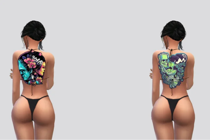 Frankie Back Tattoo