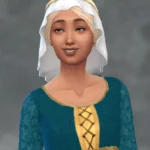 TSM Veil with Headband - Hat-Hair version