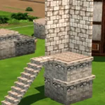 Settlers Old Town Entertainment Build Part 1 - Walls, Floor & More
