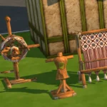 Settlers Old Town Cloth Makers Deco Objects