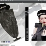 LIN-DIAN pearl beret