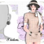 LIN-DIAN French pearl earrings