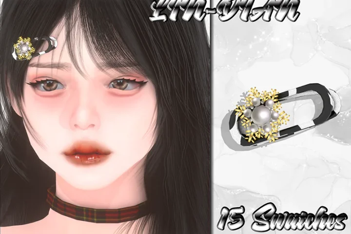 LIN-DIAN_Circular Hairpin And Snowflake