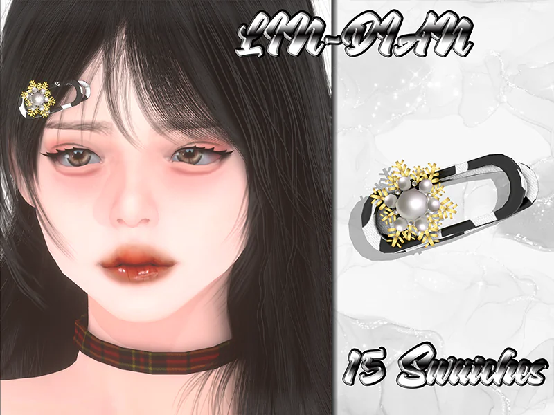 LIN-DIAN_Circular Hairpin And Snowflake