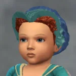 Teanmoon Queen of Curls Headpiece Attifet Hat-Hair