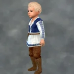 TSM Peasant Vest Outfit Pouch/No Pouch For All Ages