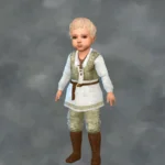 TSM Peasant Vest Outfit Pouch/No Pouch For All Ages