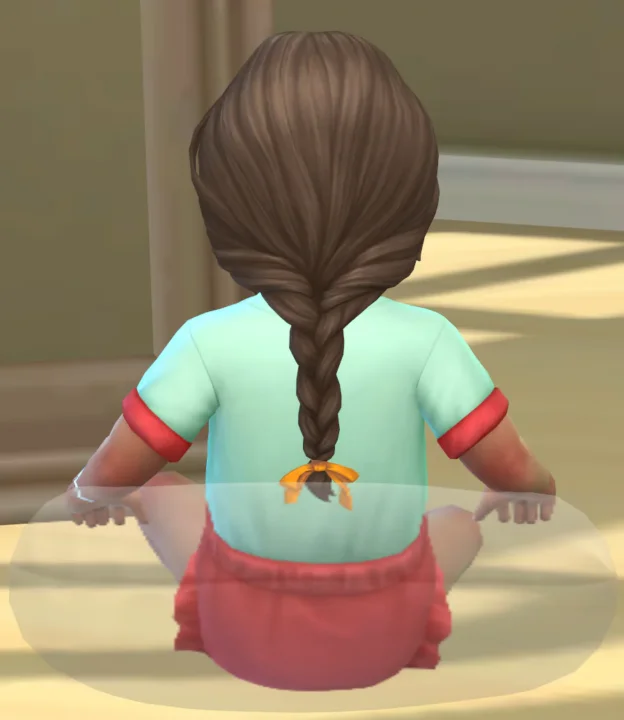 Infant Braid Hairstyle