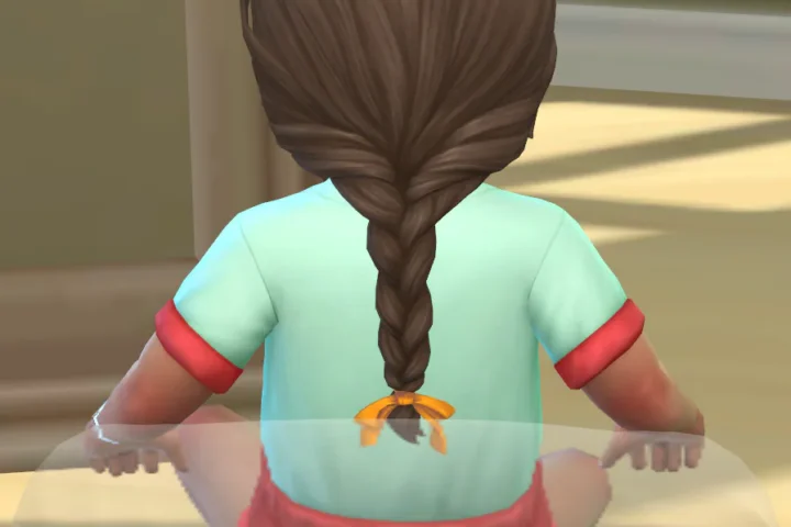 Infant Braid Hairstyle