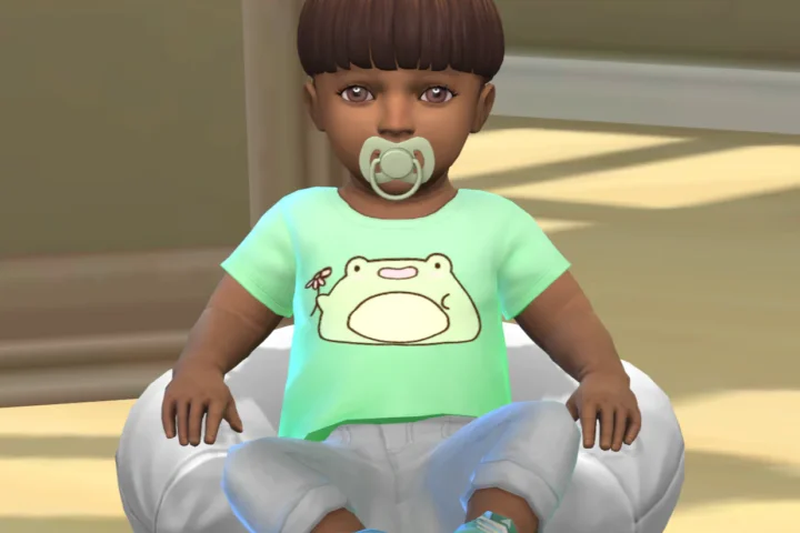 Infant Bowl Cut Hairstyle