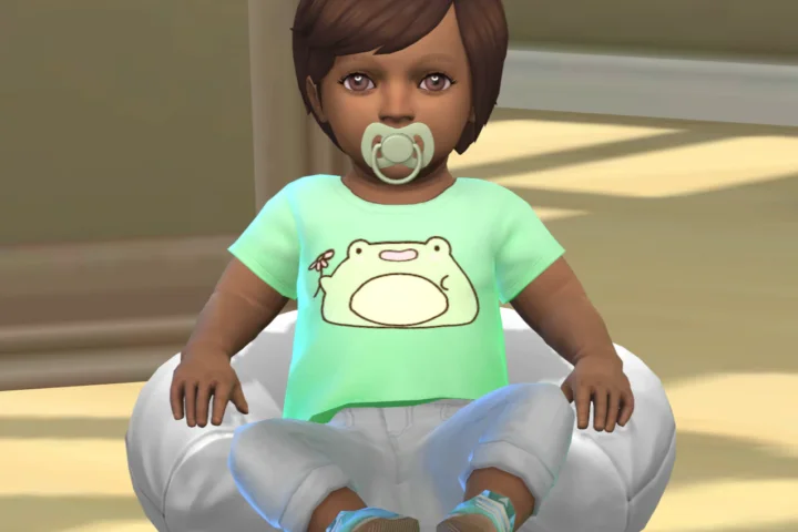 BGC Infant Short Swept Hairstyle