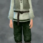 TSM Peasant Vest Outfit Pouch/No Pouch For All Ages
