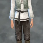 TSM Peasant Vest Outfit Pouch/No Pouch For All Ages