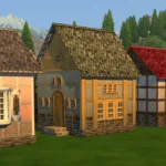 Settlers Old Town Build Cleanliness Set: Walls, Floors, Foundation