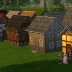 Settlers Old Town Build Cleanliness Set: Walls, Floors, Foundation