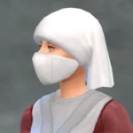 TSM Nurse Hat with Mask