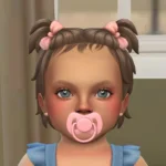 Infant Heart Earrings