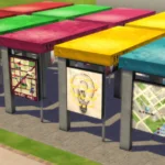 Bus Shelters (Recoloured)