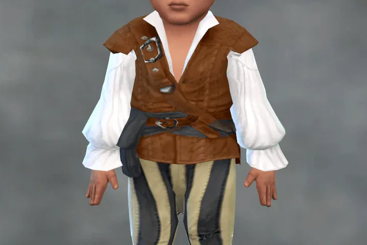 TSM Aarbyville Pirate Hat - Hat-Hair Version